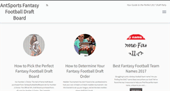 Desktop Screenshot of antsports.com